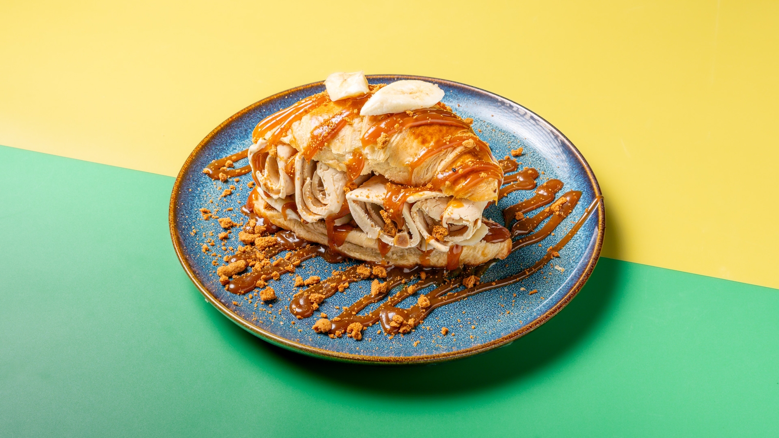 Banoffee Ice Roll Croissant